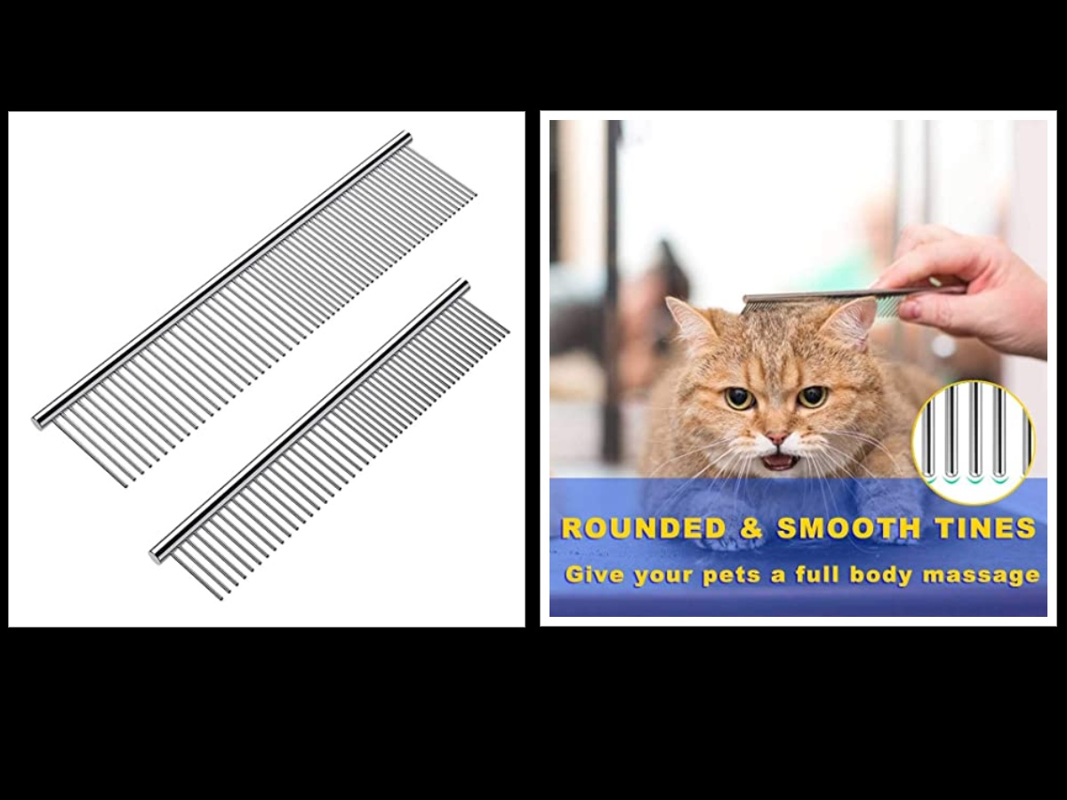 A Cat Grooming Comb